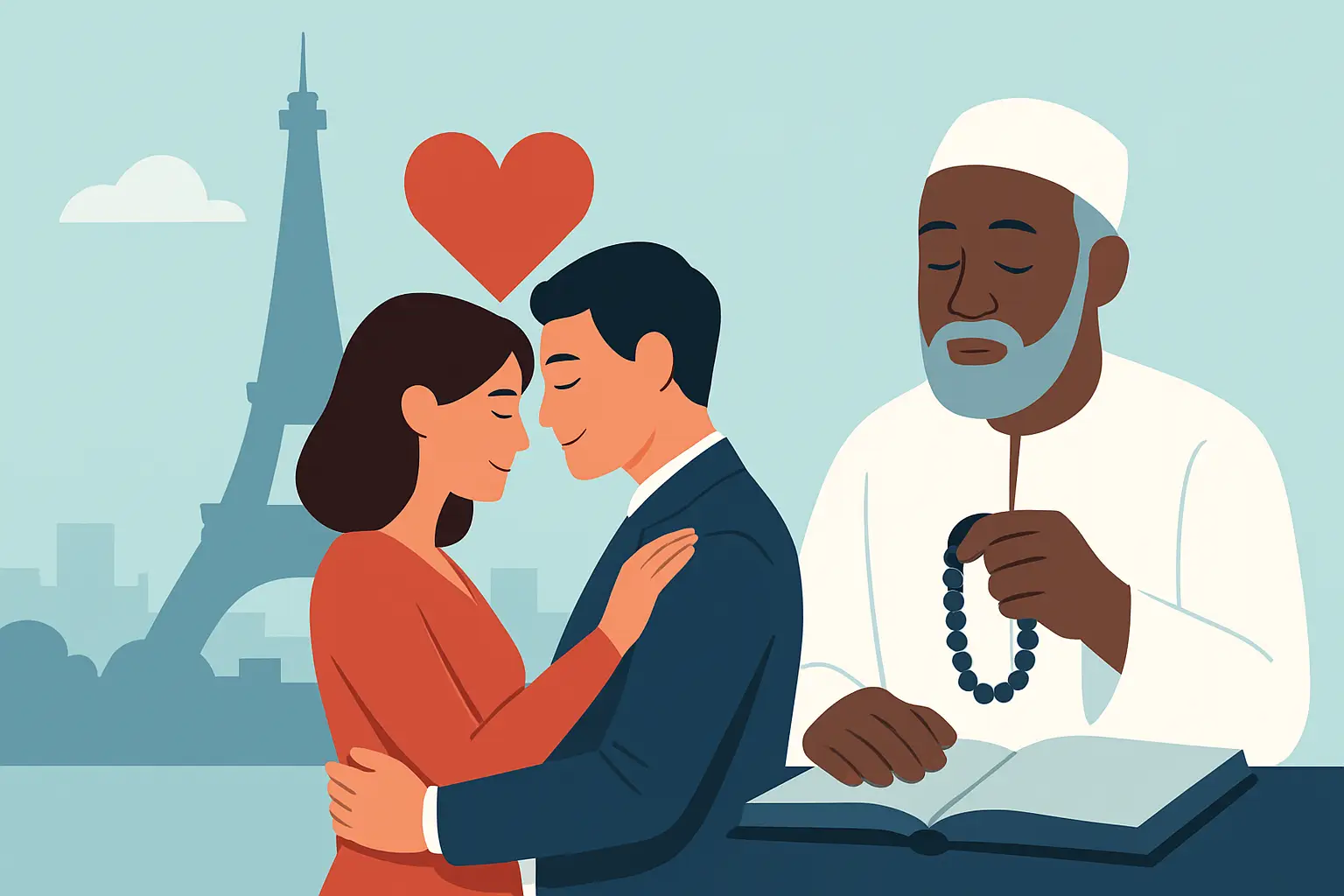 Amour à Paris : réussir avec un marabout