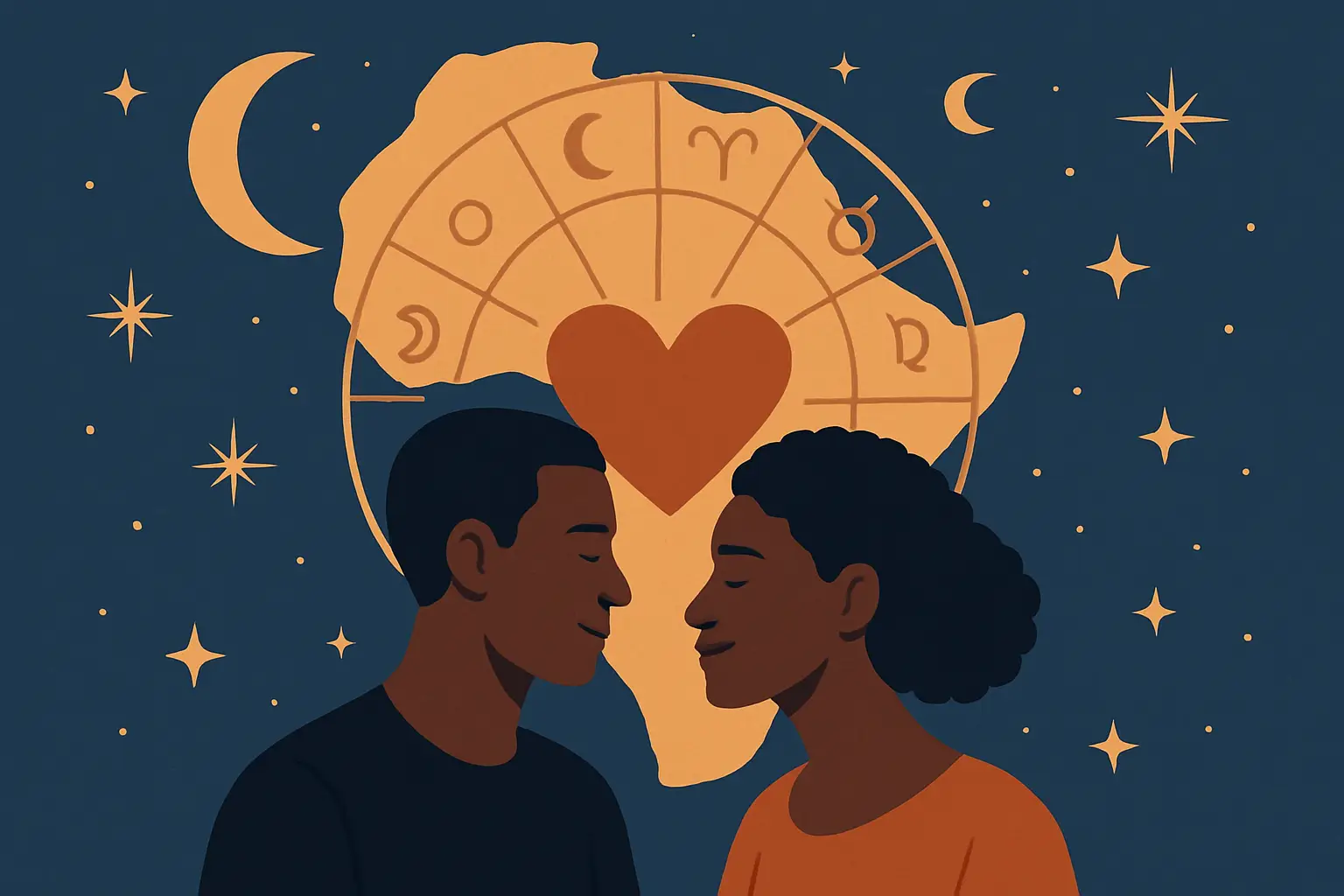 Astrologie Africaine: Amour et Connexions Spirituelles