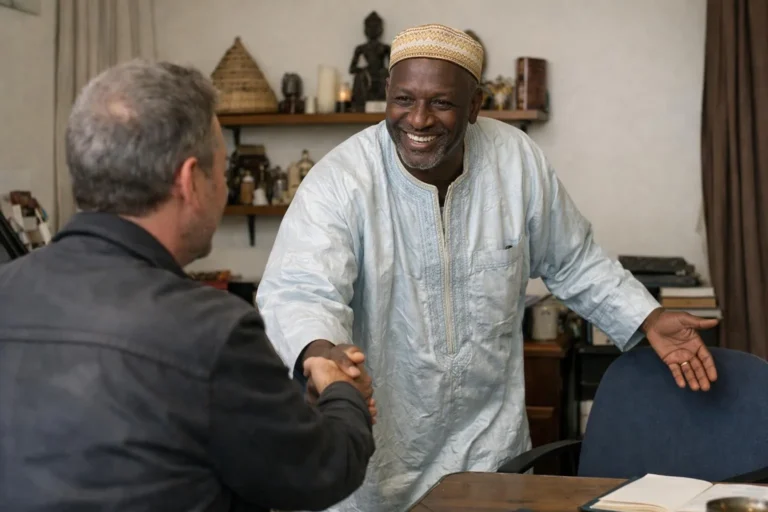Marabout africain à Marseille, consultation professionnelle