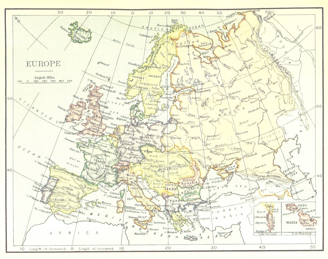 "Carte de l'Europe pour un marabout béninois en Europe"